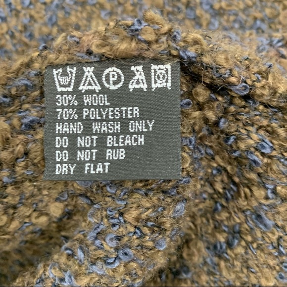 Vintage Clements West wool blend long sweater coat - Picture 12 of 16